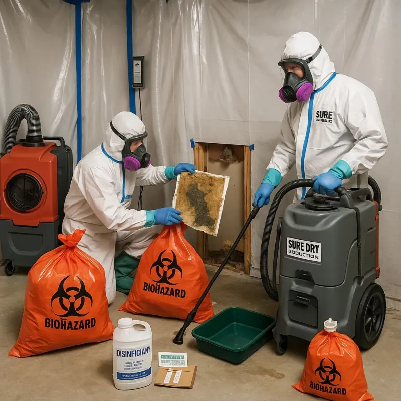 Contaminated Water Handling Protocols process in South Brooksville, FL