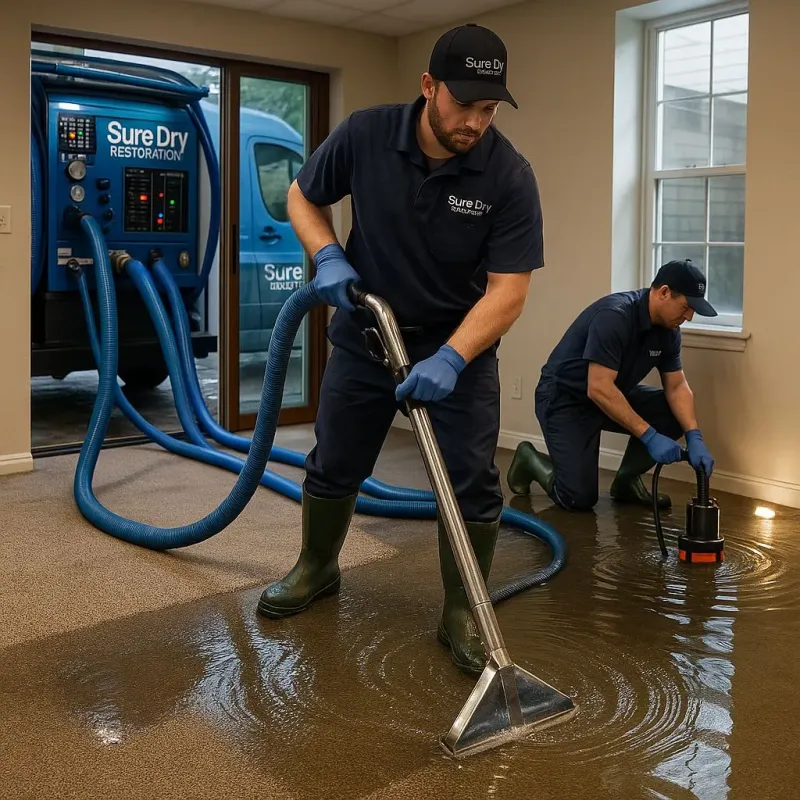 Water Extraction and Removal process in South Brooksville, FL